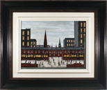 Sean Durkin, Original oil painting on panel, The Town Centre