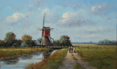 Simon Balyon, Original oil painting on panel 