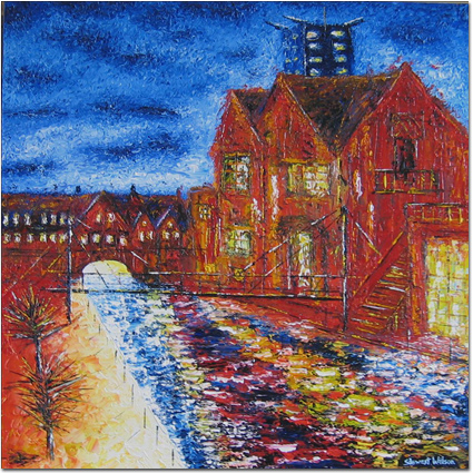 Stewart Wilson - Oil  on Canvas