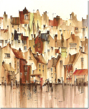 Sue Howells - Fish For Supper, Signed Limited Edition Print