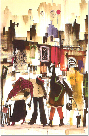 Sue Howells - Stop, Signed Limited Edition Print