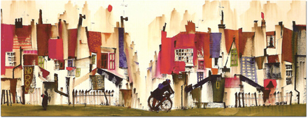 Sue Howells - Phew it Will be Easier on the Way Down, Signed Limited Edition Print