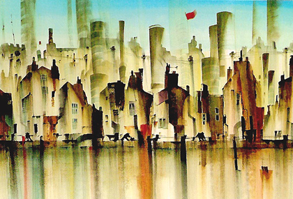 Sue Howells, Signed Limited Edition Print, Up the Revolution