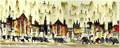 Sue Howells | Signed Limited Edition Print,  Don't You Remember the Days of the Old School Yard