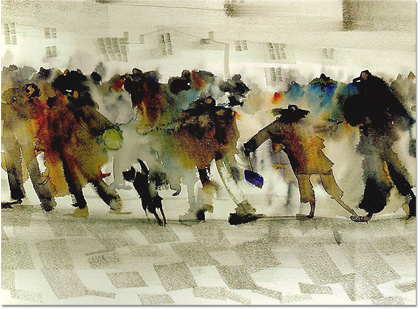 Sue Howells | Signed Limited Edition Print,  Sue Howells | Signed Limited Edition Print, Standing Out From the Crowd