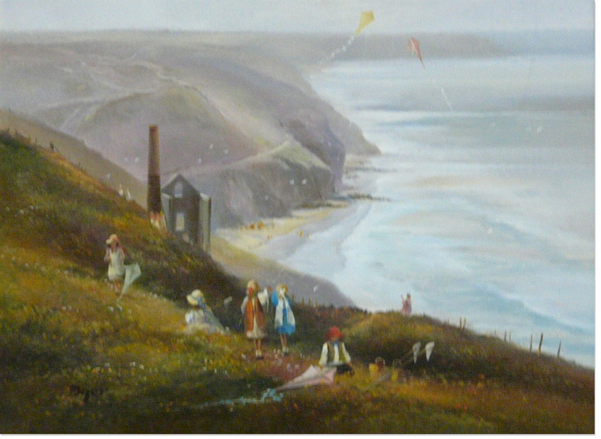 Ted Dyer, signed original oil painting on canvas