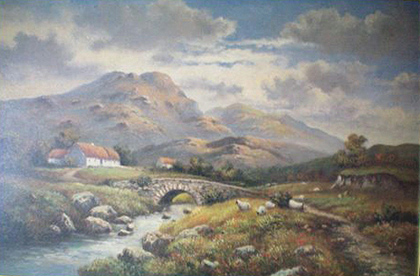 Wendy Reeves. Original Oil Painting on Canvas