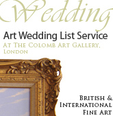 Wedding List Service at The Colomb Art Gallery, London