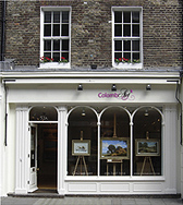 Exterior of The Colomb Art Gallery, London. Marylebone W1