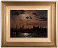 Andrew Grant Kurtis, Original oil painting on panel, London by Moonlight Medium image. Click to enlarge