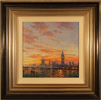 Andrew Grant Kurtis, Original oil painting on panel, Reflections of Westminster Medium image. Click to enlarge