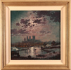 Andrew Grant Kurtis, Original oil painting on panel, Moonlight Capriccio York Minster Medium image. Click to enlarge