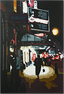 Annie Ralli, Original acrylic painting on canvas, Cabaret Medium image. Click to enlarge