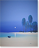 Barry Hilton, Oil on canvas, Beach Scene