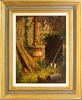 Edward Hersey, Original oil painting on canvas, Cotswolds Barn Medium image. Click to enlarge