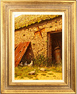 Edward Hersey, Original oil painting on canvas, Cotswolds Farm Medium image. Click to enlarge
