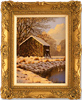 Edward Hersey, Original oil painting on canvas, Winter Sunlight Medium image. Click to enlarge