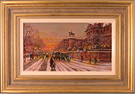 Gordon Lees, Original oil painting on canvas, Hôtel De Ville, Paris. Medium image. Click to enlarge