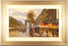 Gordon Lees, Original oil painting on canvas, Les Champs Élysées, Paris Medium image. Click to enlarge