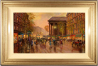 Gordon Lees, Original oil painting on canvas, Les Boulevard Des Capucines, Paris Medium image. Click to enlarge