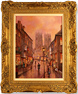 Gordon Lees, Original oil painting on canvas, Petergate, York Medium image. Click to enlarge