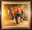 Jacqueline Stanhope, Original oil painting on canvas, The Farrier Medium image. Click to enlarge