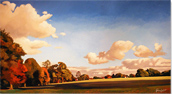 John Luce Lockett, Original oil painting on canvas, Arcadia