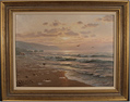 Juriy Ohremovich, Original oil painting on canvas, Seascape