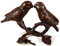 Keith Sherwin, Bronze, Lovebirds Medium image. Click to enlarge