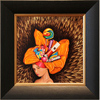Marie Louise Wrightson, Original oil painting on panel, Bubblegum Medium image. Click to enlarge