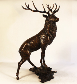 Michael Simpson, Bronze, High Ground Medium image. Click to enlarge