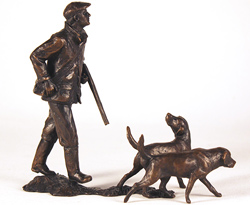 Michael Simpson, Bronze, Woodland Trail Medium image. Click to enlarge