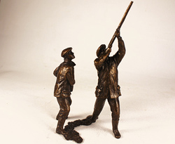 Michael Simpson, Bronze, High Bird Medium image. Click to enlarge
