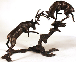 Michael Simpson, Bronze, Moment of Truth Medium image. Click to enlarge
