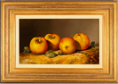 Paul Wilson, Original oil painting on panel, Apples Medium image. Click to enlarge