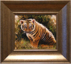 Pip McGarry, Original oil painting on canvas, Tiger Cub Medium image. Click to enlarge