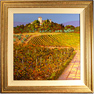 Steve Thoms, Original oil painting on panel, Mediterranean Landscape Medium image. Click to enlarge