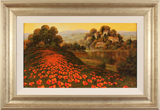 Steve Thoms, Original oil painting on panel, Poppies Medium image. Click to enlarge
