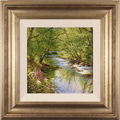 Terry Evans, Original oil painting on canvas, Foxglove in the Yorkshire Dales Medium image. Click to enlarge