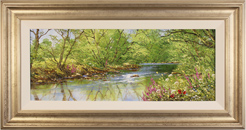 Terry Evans, Original oil painting on canvas, Spring in the Yorkshire Dales Medium image. Click to enlarge