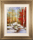 Terry Evans, Original oil painting on canvas, The Early Winter, Yorkshire Dales Medium image. Click to enlarge