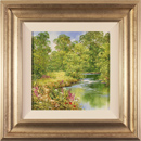 Terry Evans, Original oil painting on canvas, Beckside Trail, Yorkshire Dales Medium image. Click to enlarge