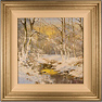 Terry Evans, Original oil painting on canvas, Swaledale in Snow Medium image. Click to enlarge