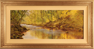 Terry Evans, Original oil painting on canvas, River Derwent Medium image. Click to enlarge