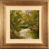 Terry Evans, Original oil painting on canvas, Swale River, Swaledale Medium image. Click to enlarge