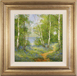 Terry Evans, Original Oil Painting on Canvas , Bluebells, North Yorkshire Medium image. Click to enlarge
