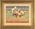 Vitali Bondarenko, Original oil painting on canvas, Beach Scene Medium image. Click to enlarge