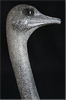 Adam Binder, Bronze, Ostrich, In the Rain Medium image. Click to enlarge