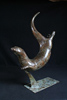 Adam Binder, Bronze, Swimming Otter Medium image. Click to enlarge
