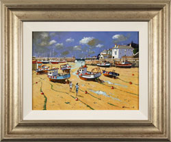 Alan Smith, Original oil painting on panel, Sun, Sea and Salt Air Medium image. Click to enlarge